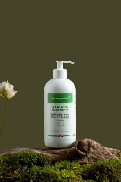Делікатний засіб для очищення шкіри Braderm - Axatopic Gel 500ml 00-00000428 фото
